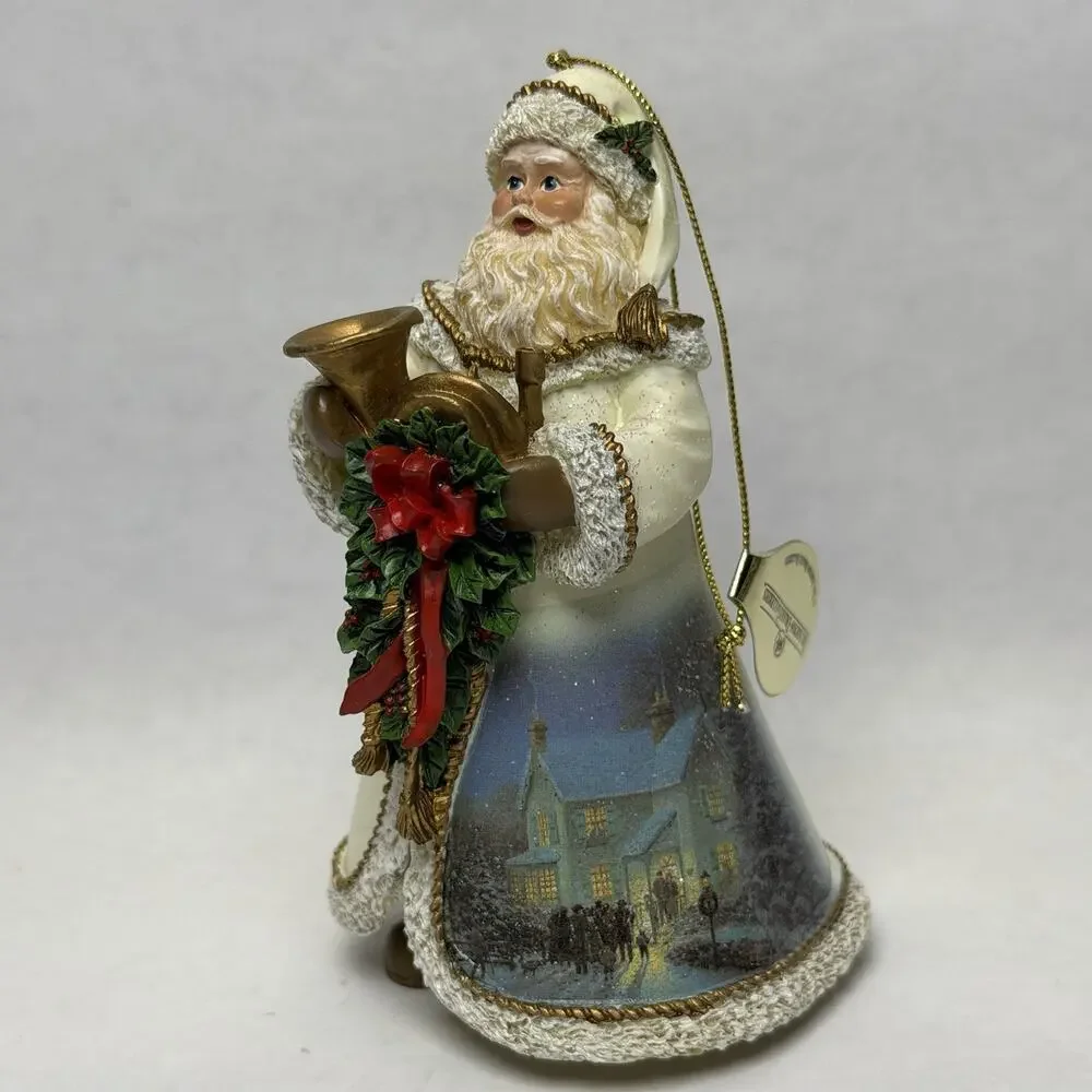Thomas‎ Kinkade Old World Santa Ashton Drake Ornaments Set of 10 Christmas Lot 3